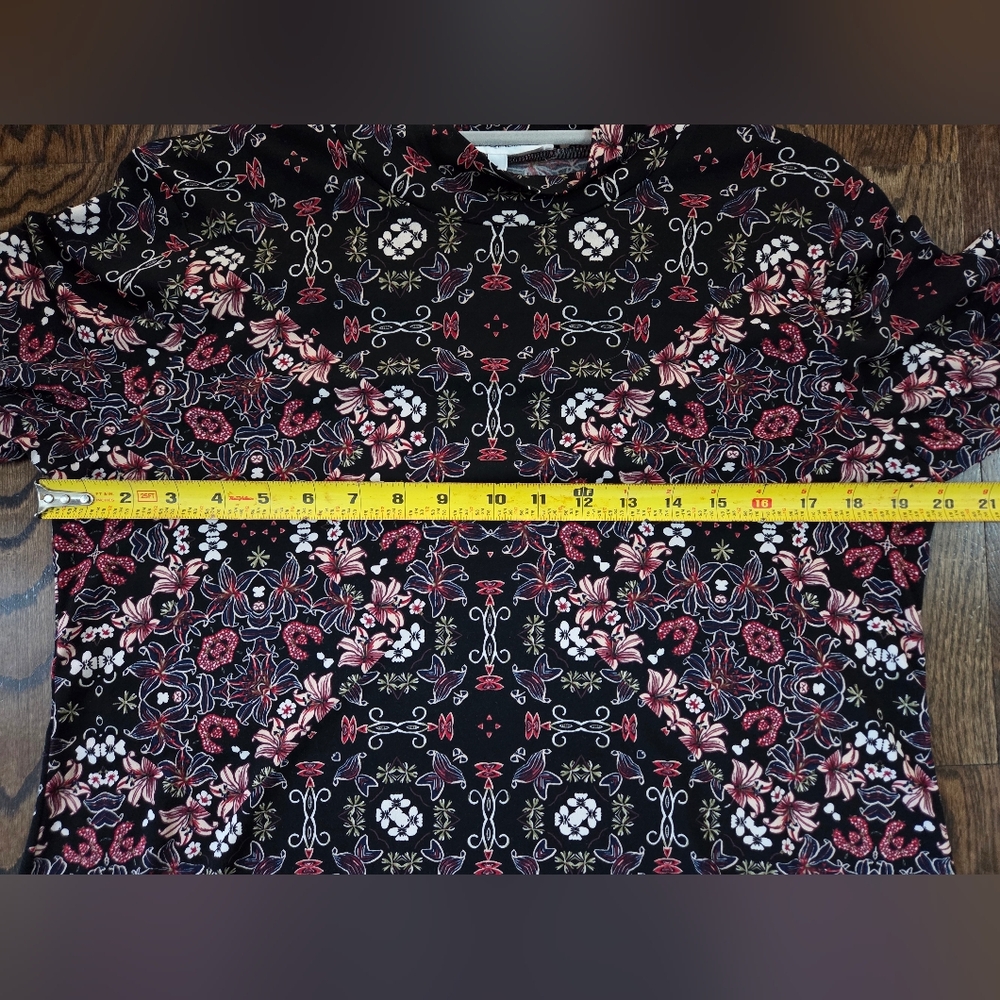 BCBGeneration‎ Floral Long Sleeve Casual Dress - Picture 4 of 7